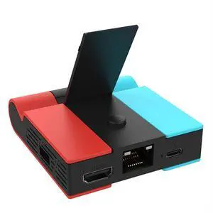 1080P Adapter Dongle Gigabit Ethernet Port For Type-C to HDTV For ConsoleA
