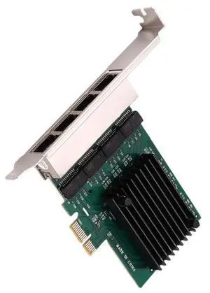 Pci-E X1 Gigabit Network Card Pci- 4 Port Ethernet Card 8111F Ethernet Network Card