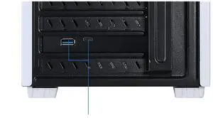 PCI-E 1X to USB 3.2 1 USB3.2 front adapter 2 ports (C+A) expansion card