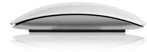 Bluetooth Wireless Magic Mouse Silent Rechargeable Computer Mouse Ultra-thin Ergonomic PC Mouse (White)