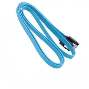 10 SATA cables 6Gbps double-head buckle spring fixed through optical drive hard drive serial port cable 1 meter
