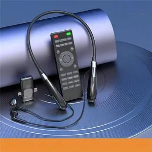 Bluetooth wireless live broadcast sound card integrated headset built-in sound card wireless receiver live broadcast headset live