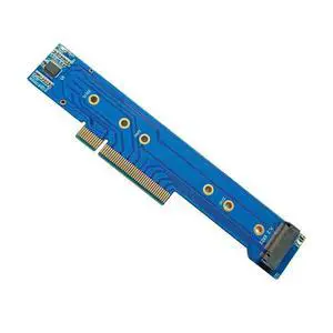 PCIe 3.0 4.0 X8 to 2 M.2 SSD Splitter Card Adapter Card for 1U Chassis