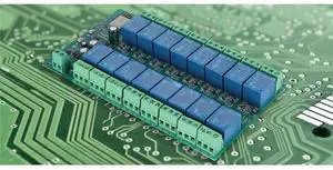 ESP8266 WIFI 16 channel relay module ESP-12F development board power supply, 16 channel relay module, power supply mode 12V