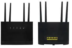 WR710 Wireless Router 300 4G WIFI Router Modem 4 External Antennas RJ45 Card Slot - EU Plug