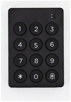 Wireless numeric keypad for use with Bluetooth smart devices