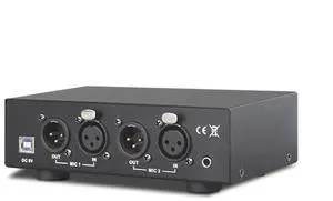 48V USB dual hybrid output phantom power supply for condenser microphone music recording equipment