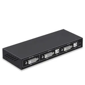 Switcher 2 in 1 4K two computers share USB keyboard, mouse, print display, multi-function switching screen