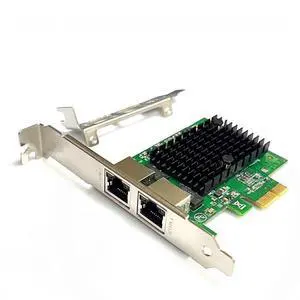 2-port 2.5G PCIe network card 2.5 Gigabit Ethernet adapter 8125BG chip PCI-E Ethernet adapter for desktop computers