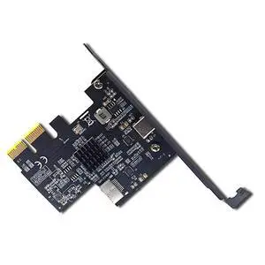 PCI- X2 to -E + Expansion Card USB3.2 2 10Gbps ASM3142 Chip PCI-E to USB Adapter