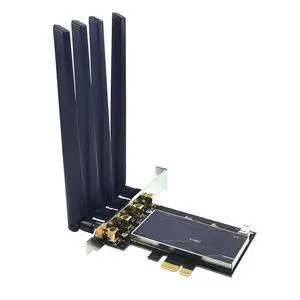 PCIE Wifi Network Card BCM94360 2.4G/5G Dual Band Network Card Bluetooth 4.1 Pci-E X1 Desktop Wireless Network Card 1750