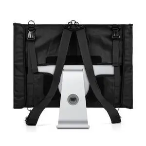 Desktop computer dust cover travel portable case for iM screen 21.5 inches, integrated nylon handle protective cover