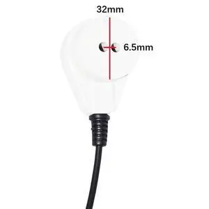 USB to fiber optic interface IRDA near infrared IR magnetic adapter transparent transmission line for meter reading