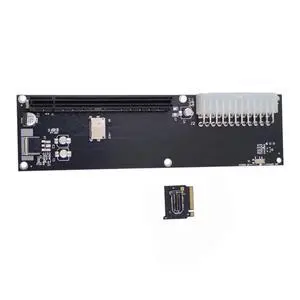 PCI-E 3.0 M- M.2 to SFF-8612 SFF-8611 host adapter for 2 external graphics cards SSD