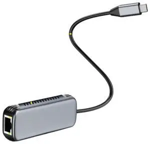 USB C to 5Gbps Ethernet Adapter Driver-free RJ45 Gigabit Ethernet Network Adapter for Laptop 10/11 M OS 11