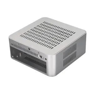 Aluminum Alloy Chassis Small Desktop Computer Case Power Supply Computer Case with 2 USB 3.0 Ports