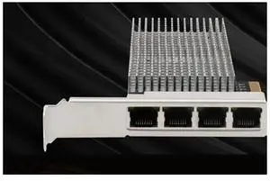 PCIE 4-port 2.5G diskless network card, Gigabit wired network port, diskless PXE boot (A)