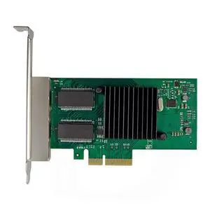 Four-port PCI-E Gigabit network card PCI-E X1 I350-T4 RJ45 server network card desktop soft router Gigabit network card