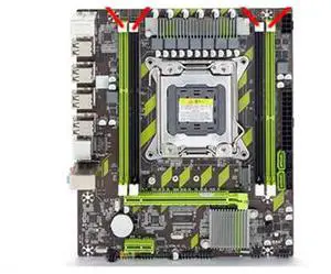 X79 motherboard set E5 2640 CPU E5-2640 with LGA2011 combination 4 pieces X 4GB = 16GB memory 3 PC3 10600R 1333Mhz