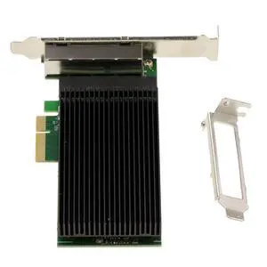 PCIe Card Network Controller 2.5G X4 Gigabit Ethernet 4 Ports RJ45 Quad Chipset Support 10 100 1000 2500 1G 2.5G