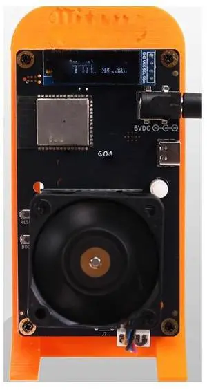 601 Solo Miner 1.2TH/S BM1370 Chip 18W Miner S21 Miner with Bracket US Plug