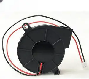 For EC5015M12S DC 12V 0.15A 50x50x15mm 2-wire server radiator fan 1.80W