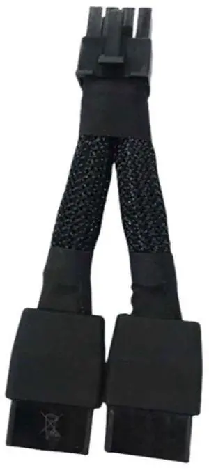 For A6000 Dual 8 to 8 Pin GPU Power Cable (P/N: 030-1233-000)