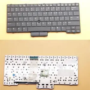 For 2540 2540p 598790-001 V108602AS1 PK1309C2A00 Laptop US Black Keyboard English Version