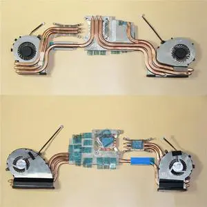 Cooling fans and heat sinks for GE72VR GP72MVR GL72VR
