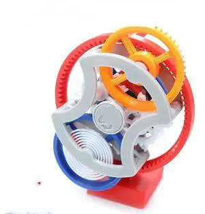 Mechanical model 3D printing escapement structure principle device spring power gear transmission teaching model