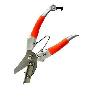 Handheld creasing scissors resin base material PVC creasing mold cutting tool stainless steel blade cutter