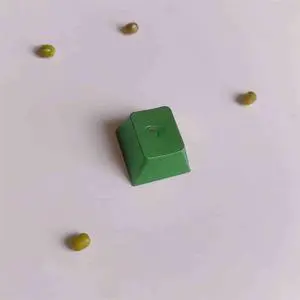 R4 metal keycaps without backlight cross axis mechanical gaming keyboard green aluminum keycaps