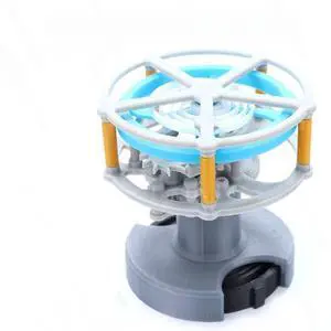H2468 model mechanical clock internal structure 3D printing science education equipment youth technology handicraft
