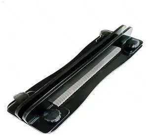 Snowboard wax scraper groomer, acrylic scraper polishing tool with file