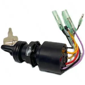 External machine start switch key switch lock assembly durable model branch external machine accessories