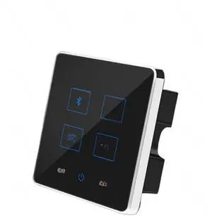 86 type home background music host system set controller hotel bluetooth smart home panel player