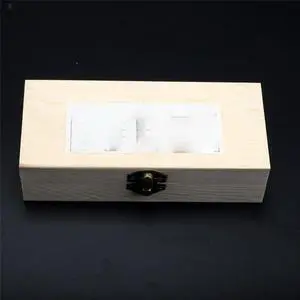 Stone hardness tester rock Mohs hardness tester Mohs cement tile mineral standard geological wooden box large particles