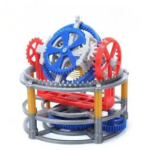 Making a model 3D printed mechanical pendulum clock internal structure principle