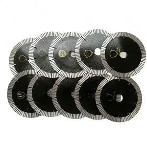 10pcs 120mm diameter T-slot saw blades sharp corrugated cutting blades tile cutter aperture 20mm