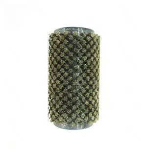 Electric roller brush for waxing skis and snowboards Horsehair brush