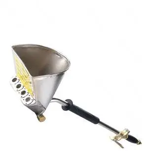 Ceiling plastering gun, air plaster sprayer, mortar sprayer, plaster hopper gun