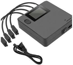 Applicable to 3 color screen battery maintenance instrument one to four simultaneous charging digital display charger