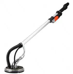 710W 1.6m telescopic long pole wall grinder disc sander electric wall grinder polisher with LED light 220V
