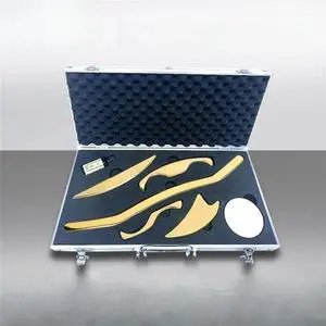 Brass fascia knife-grade neck knife full set of muscle fascia massage tools scraping knife to dredge meridians