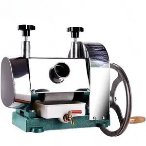 Manual sugarcane juicer sugarcane press stainless steel sugarcane machinery factory