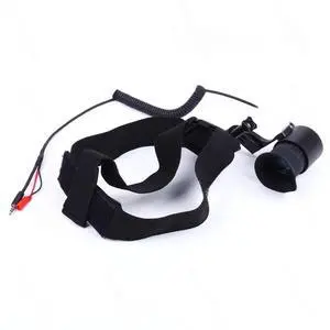 V770 Portable large screen head mounted display, AV input, external battery, brightness and diopter adjustment