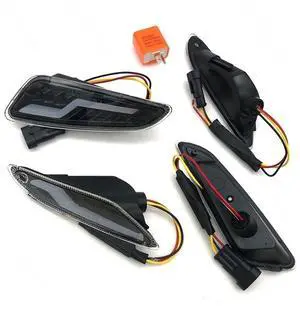 Motorcycle front and rear turn signal lights turn signal daytime running LED lights suitable for 50 125 150CC parts