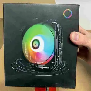 Suitable for AK120 desktop CPU air cooling radiator anti-gravity heat pipe 5 heat pipe S-FDB12CM fan