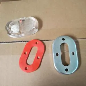 4-piece set air compressor accessories ta100ta120 oil sight glass / red five-ring 10007 oil sight glass oil standard oil sight glass