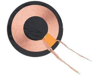 10pcs 10uH 50mm Flat Copper Coil Inductor Magnetic Wireless Power Charging Coil Inductive Charger Coil